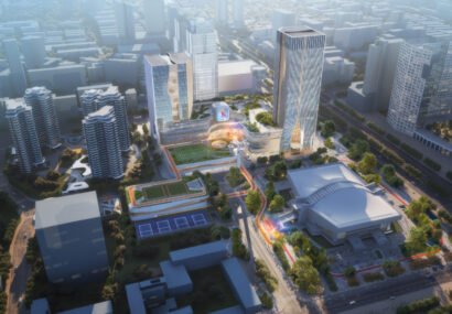 Chengdu International Sports Park City Artist Impression